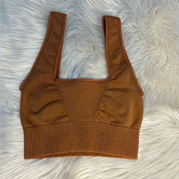 FREE PEOPLE Good Karma Square Neck Bra Crop Top - Picture 5 of 10